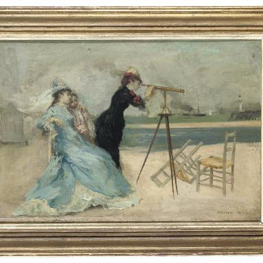 French School — Вид на море, Довиль