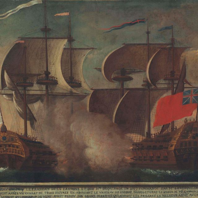 French School — Битва при Ле-Франсе и Бреде, 1607 год
