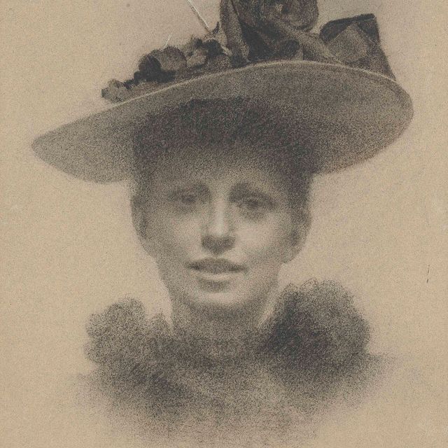 French School — Портрет дамы, вероятно, Эстер Джорджианы Кэролайн Гор (1870-1955)