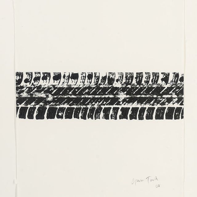 Gavin Turk — След от шины
