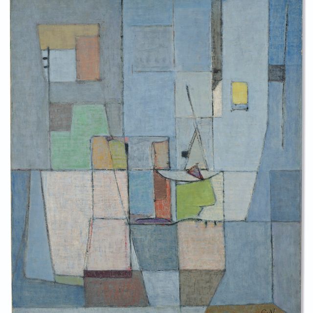 Geer Van Velde — Композиция bleue