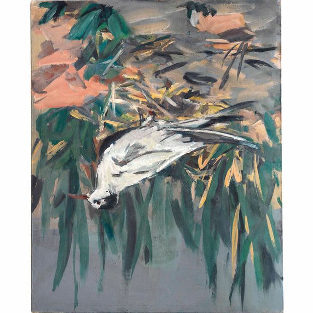 Georg Baselitz — Трауэрзишвальбе (Черная крачка)