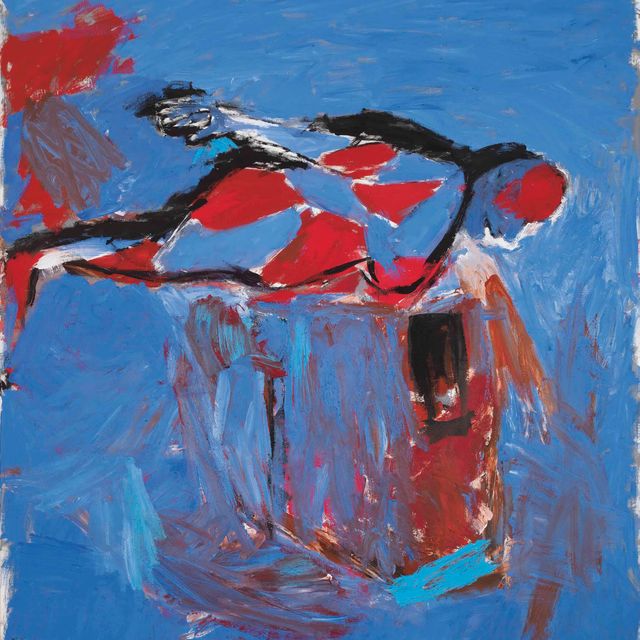 Georg Baselitz — Страндбилд на 10 ночей в Тунисе II (Пляжная фотография на 10 ночей в Тунисе II)