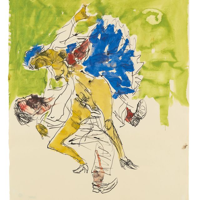 Georg Baselitz — Без названия (30. XI. 2007)