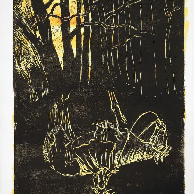 Georg Baselitz — Я в лесу и рядом с тобой: Я вижу Карла Мая