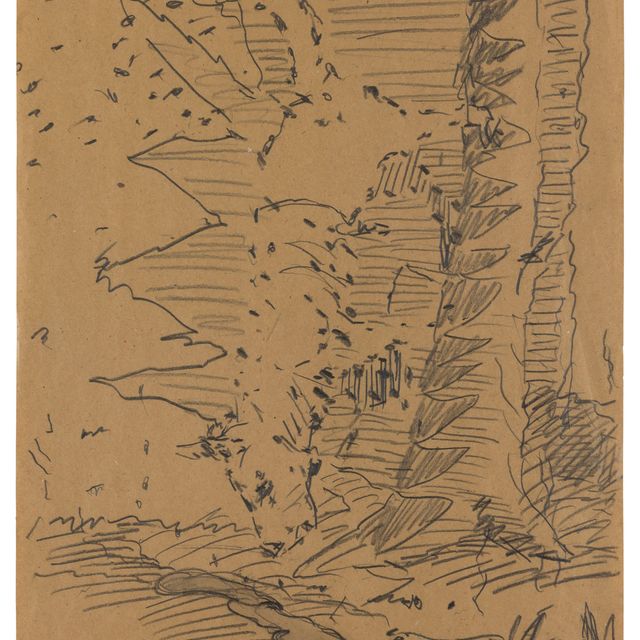 Georg Baselitz — Хунд абвертс (Собака сверху вниз)