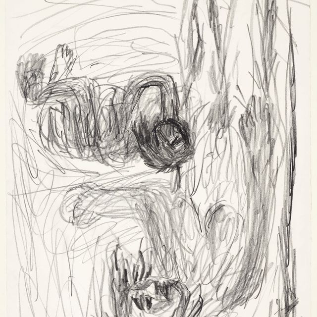 Georg Baselitz — Без названия (Mutter mit Kind – Пастораль)