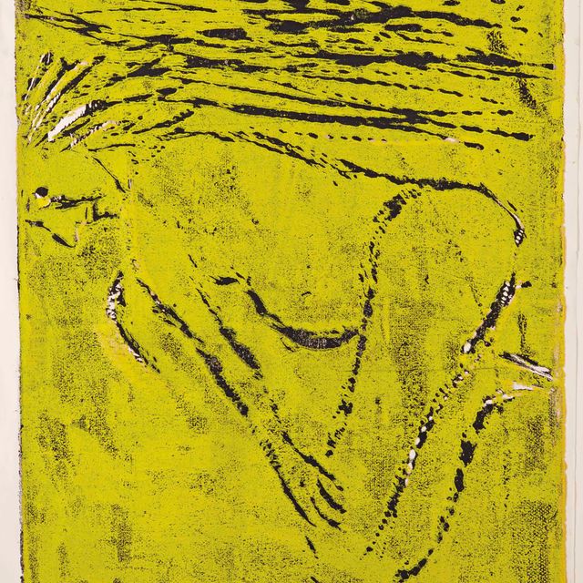 Georg Baselitz — Фрау ам Странд , Плановый выпуск новой коллекции (Jahn 387)