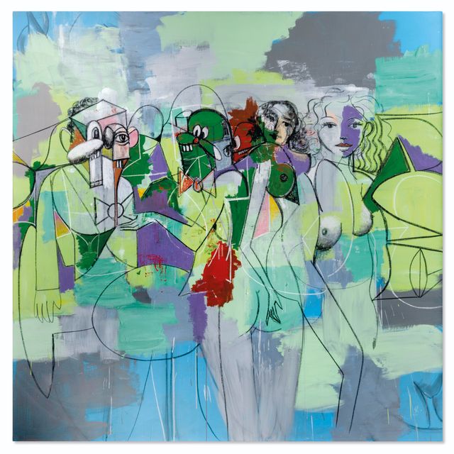 George Condo — Силовое поле