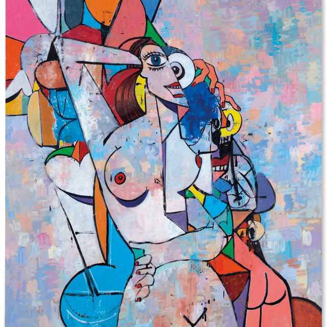 George Condo — Обнаженная натура и формы