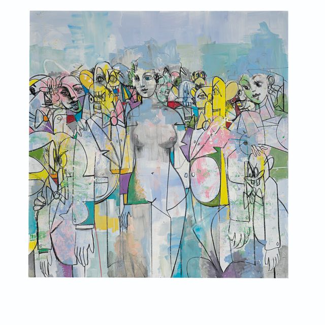 George Condo — ДЕНЬ ИДОЛА
