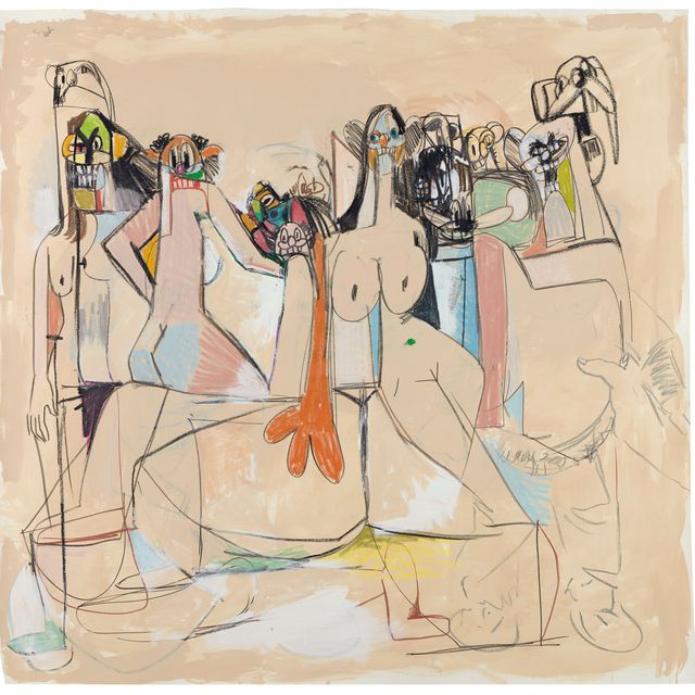George Condo — Это импровизация для оргии