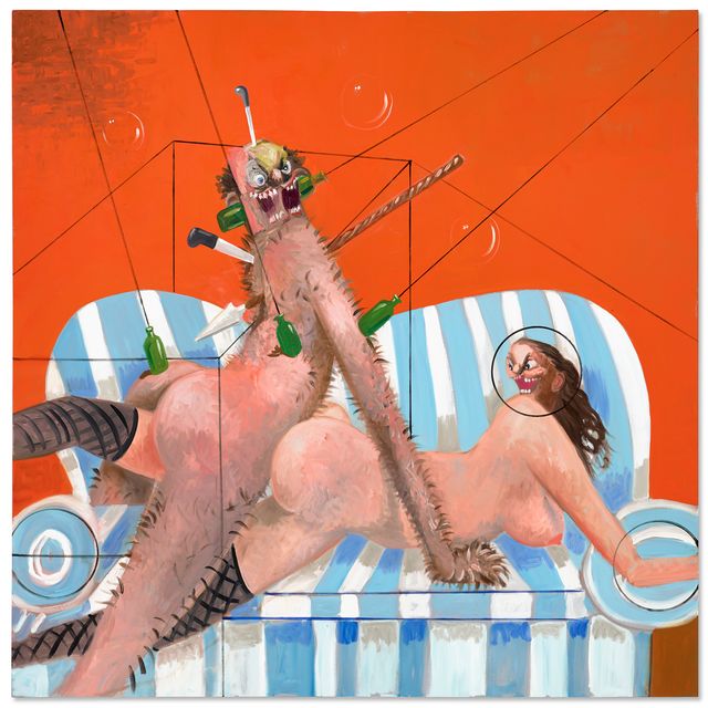 George Condo — Возвращение клиента № 9