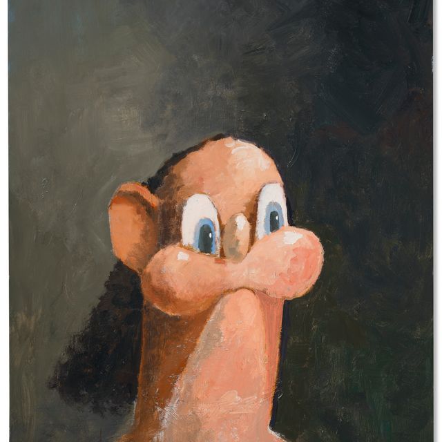 George Condo — Ныряльщик