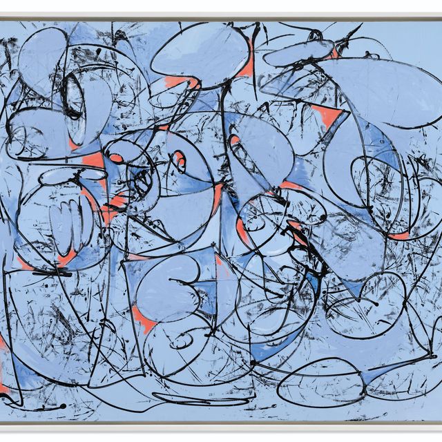 George Condo — Синие проходы