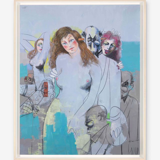 George Condo — Появляющиеся фигуры