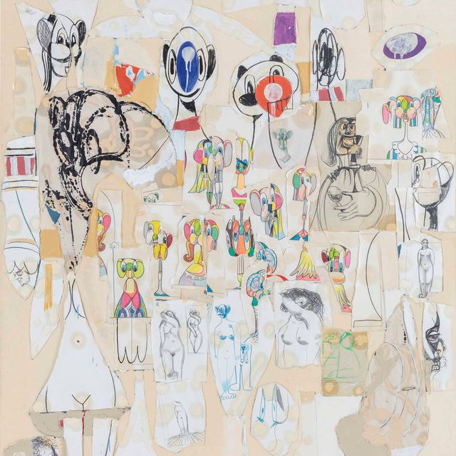 George Condo — Комбинированные грани