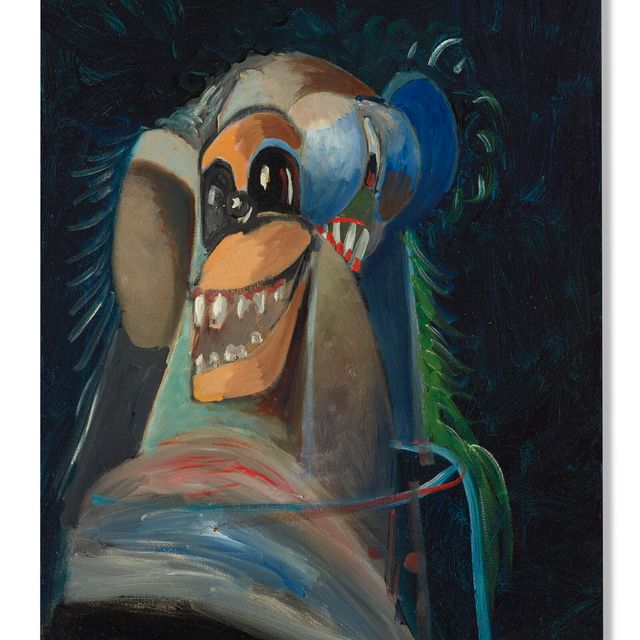 George Condo — Человек-обезьяна