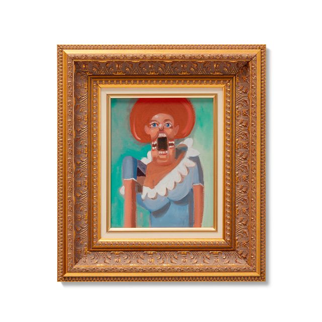 George Condo — Горничная-француженка с рыжими волосами
