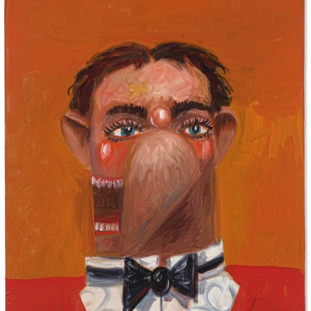 George Condo — Метрдотель