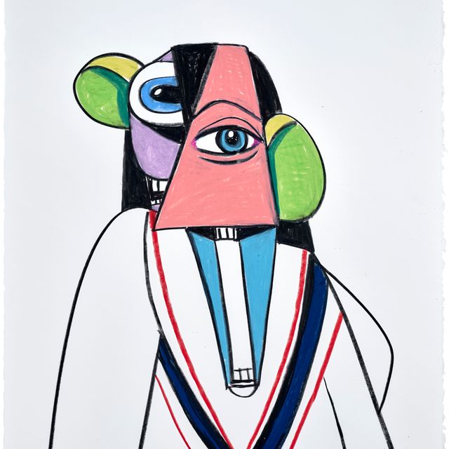 George Condo — Абстрактная голова