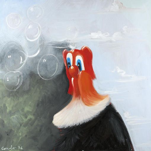 George Condo — Большой Красный