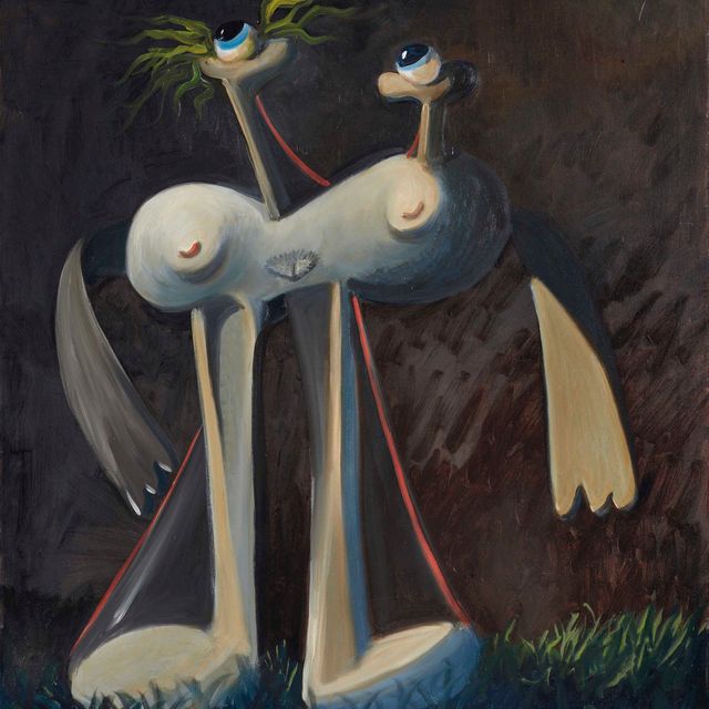 George Condo — Ночная обнаженная натура