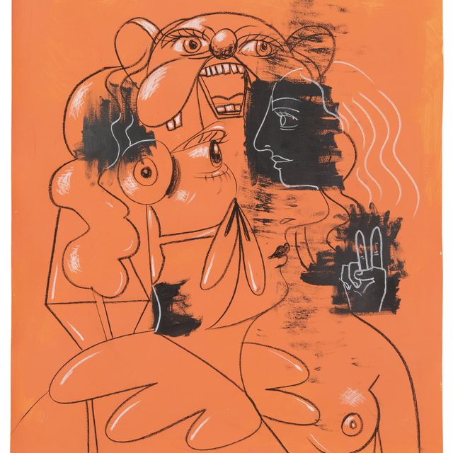 George Condo — Лица и их выражение