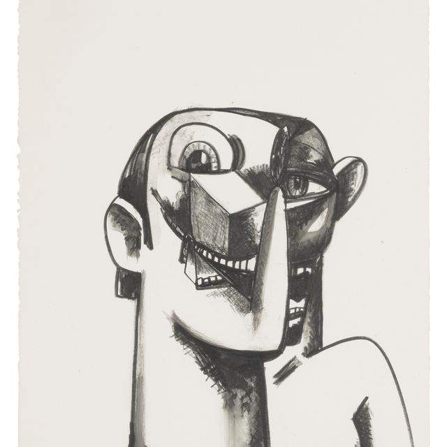 George Condo — Портретная композиция