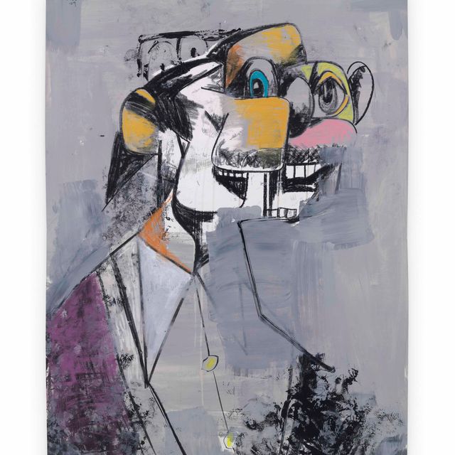 George Condo — Разобранный портрет