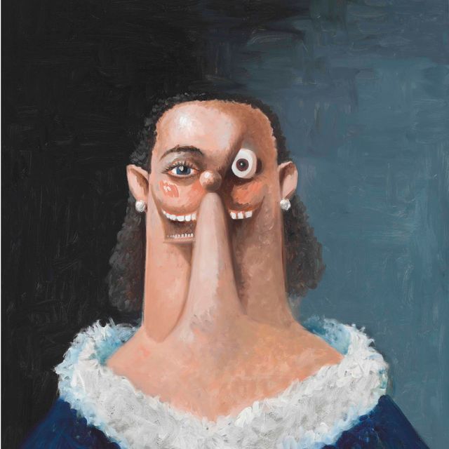 George Condo — Портрет благородной женщины