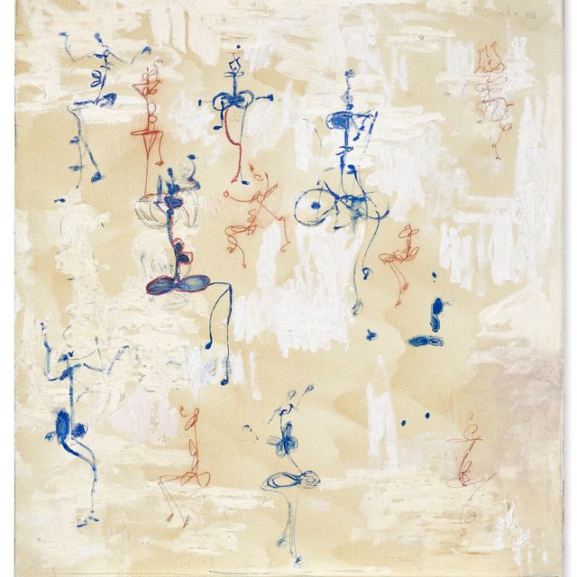 George Condo — Белые насекомые