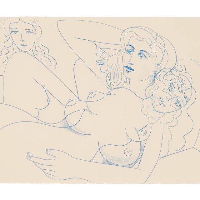 George Condo — Группа обнаженных женщин
