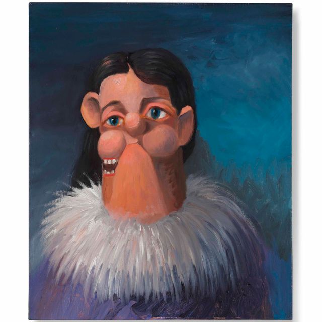 George Condo — Арлекин