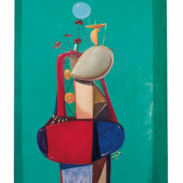 George Condo — Сконструированная женская фигура