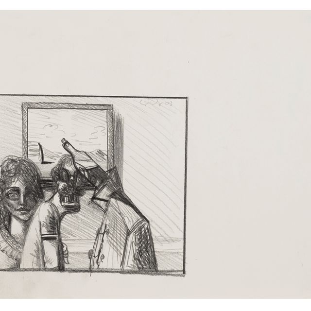 George Condo — Подготовка к Заговору