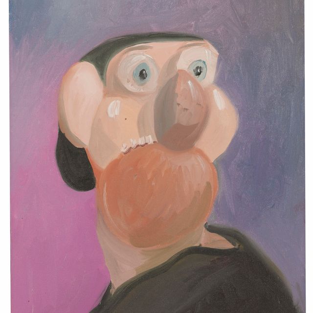 George Condo — Продавец бакалеи