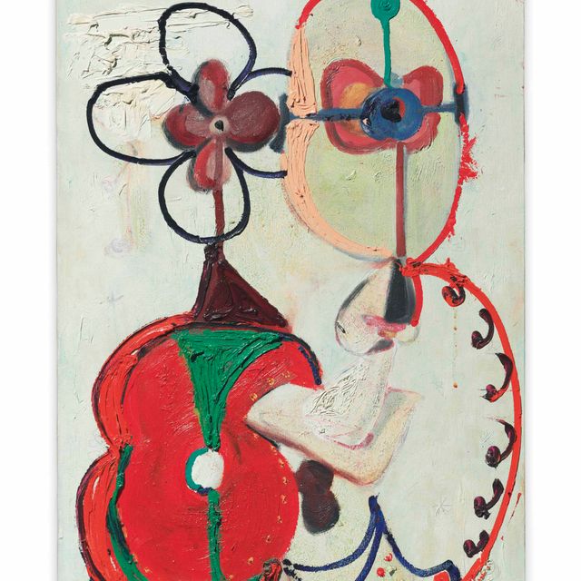 George Condo — Цветочная живопись