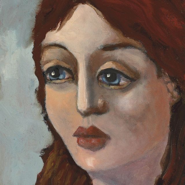 George Condo — Итальянская женщина