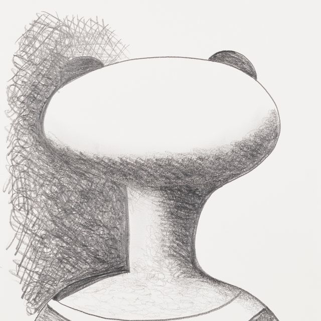 George Condo — Кошачья голова