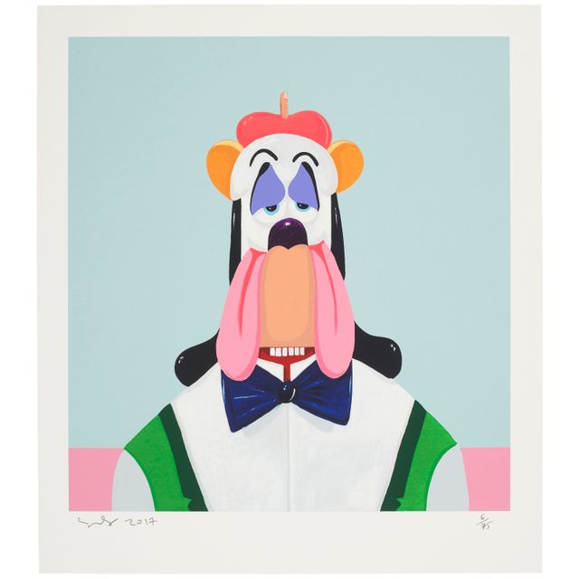 George Condo — Абстракция поникшей собаки