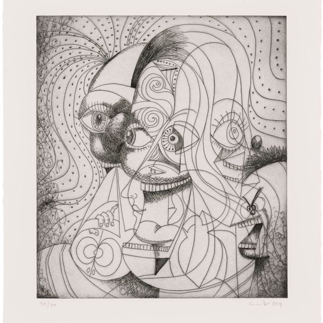 George Condo — Безумный клоун