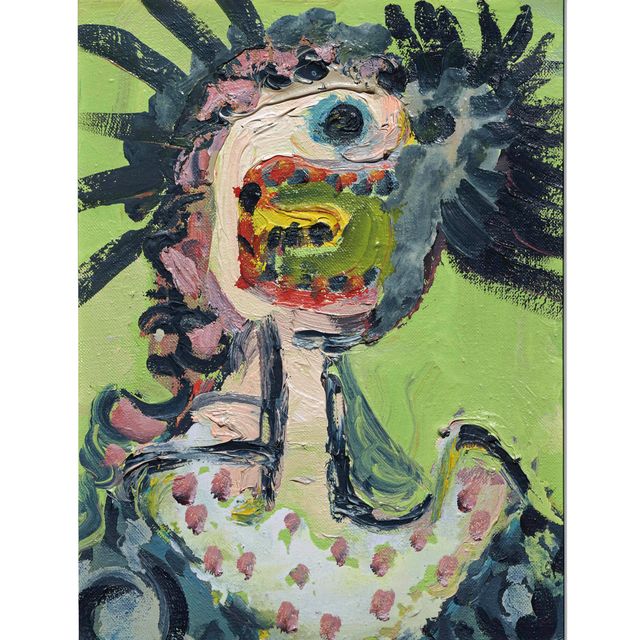 George Condo — Визг
