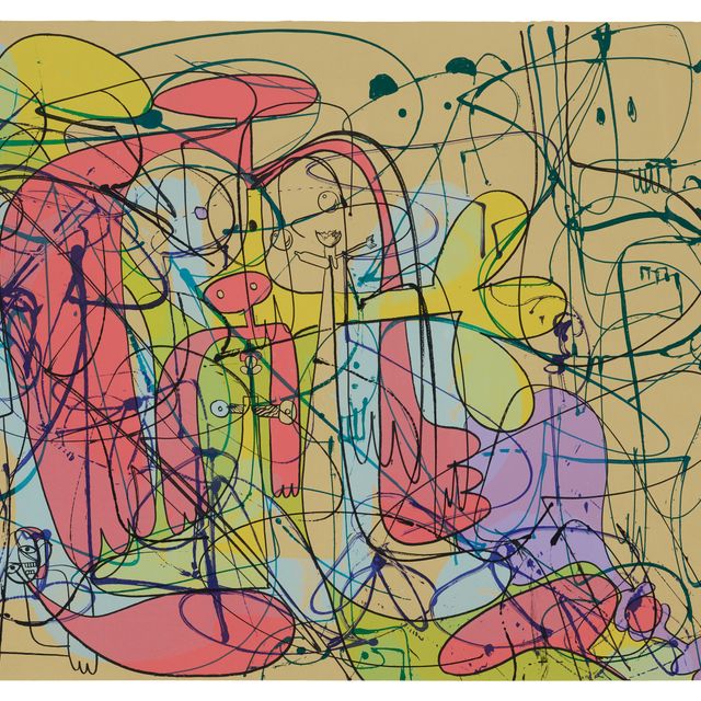 George Condo — Лежащие обнаженные фигуры (Состояние II)
