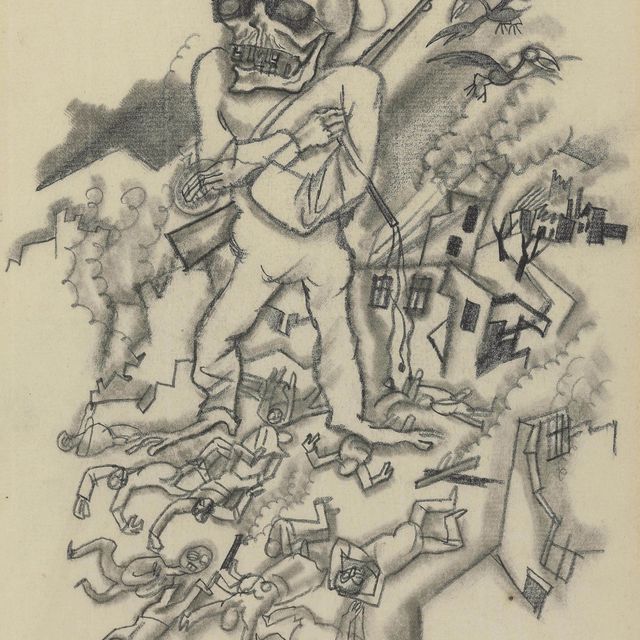 George Grosz — Геваттер Тод