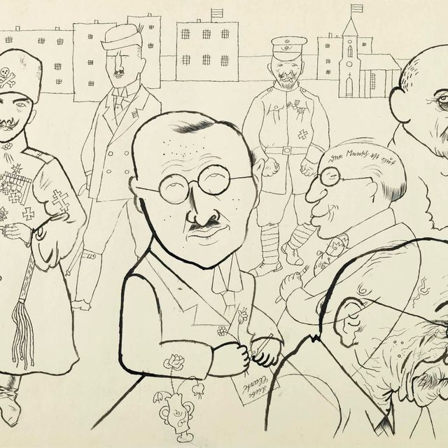 George Grosz — Либе Кларте