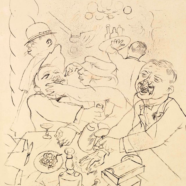 George Grosz — За доллар, равный 300, я