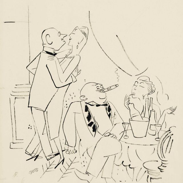 George Grosz — Танцлокаль, Берлин