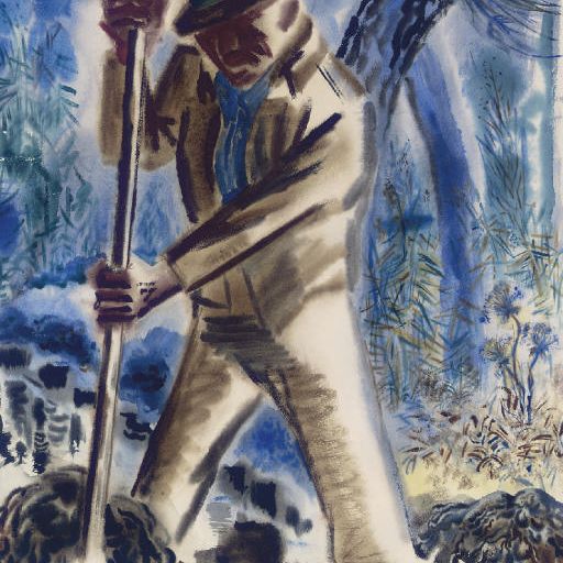 George Grosz — Разгребатель грязи