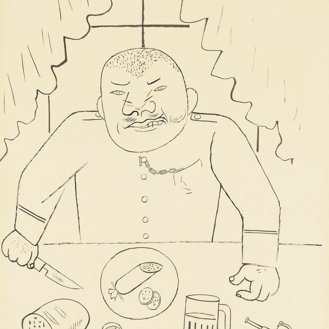 George Grosz — Моя любовь живет в королевских дворах - Малер!! Понимаете?!